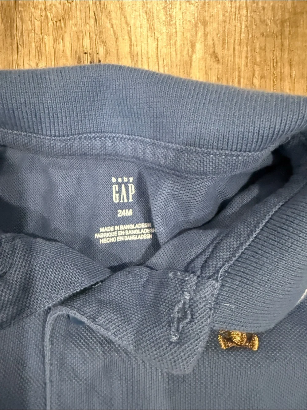 Gap Classic Boy's Blue Polo